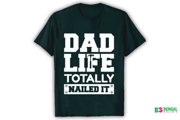 Download Dad Life Totally Nailed It Funny Design - Premium Resources
